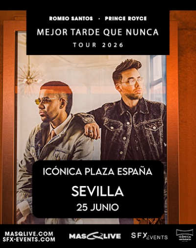Cartel del espectáculo Romeo Santos & Prince Royce | Sevilla