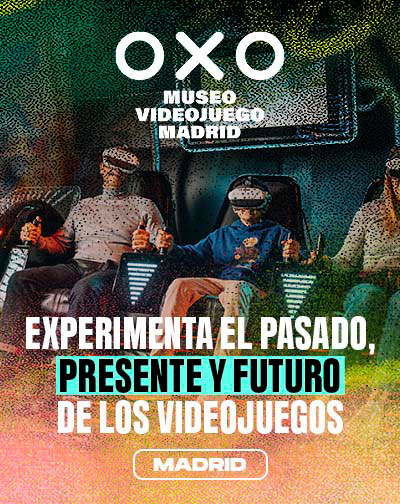Cartel del espectáculo Oxo Museo del Videojuego