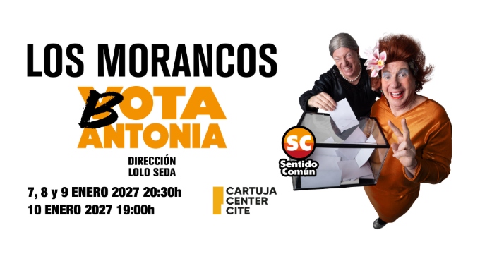 Cartel del espectáculo Los Morancos - Vota Antonia