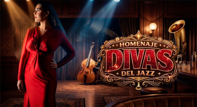 Cartel del espectáculo Divas del Jazz