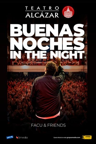 Cartel del espectáculo Buenas Noches in The Night - Facu Díaz