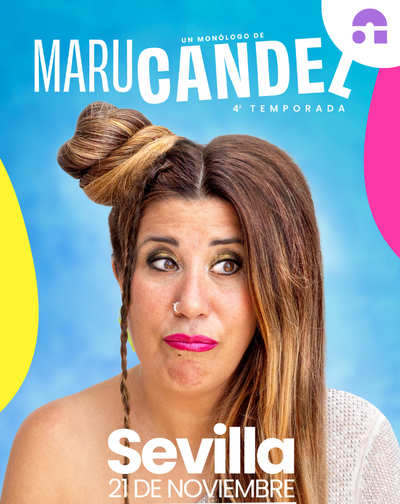 Cartel del espectáculo Maru Candel