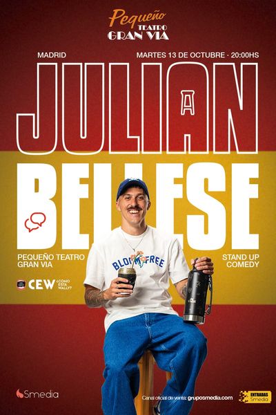 Cartel del espectáculo Juli Bellese