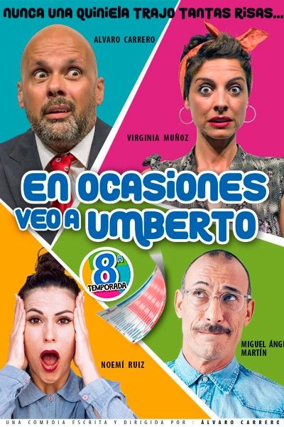 Cartel del espectáculo En Ocasiones Veo a Umberto