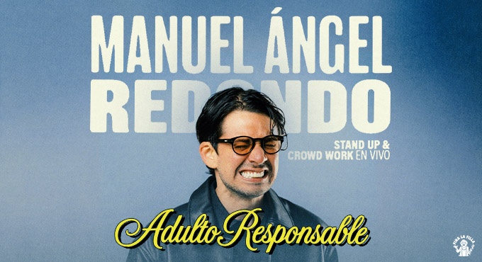 Cartel del espectáculo MANUEL ÁNGEL REDONDO
