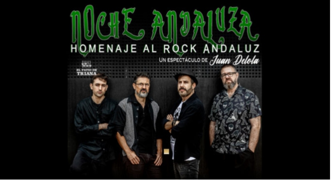 Cartel del espectáculo Noche Andaluza: Homenaje al Rock Andaluz