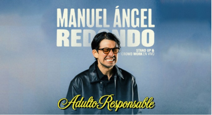 Cartel del espectáculo Manuel Ángel Redondo - Adulto Responsable