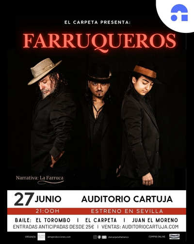 Cartel del espectáculo Farruqueros