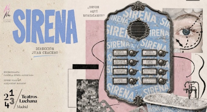 Cartel del espectáculo Sirena