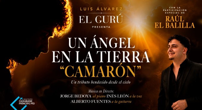 Cartel del espectáculo Luis Álvarez - Un Ángel En La Tierra CAMARÓN