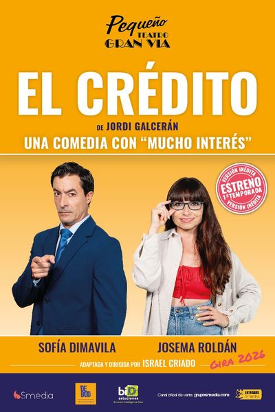 Cartel del espectáculo El Crédito
