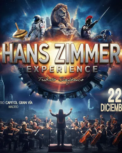 Cartel del espectáculo Hans Zimmer Experience