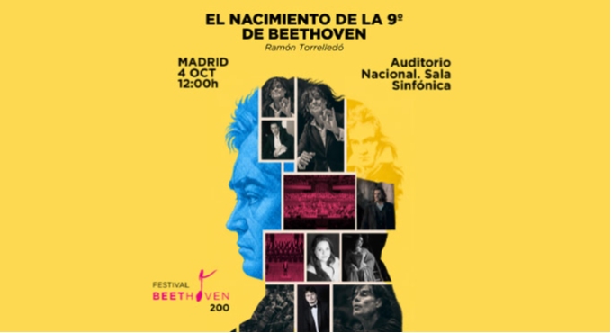Cartel del espectáculo El Nacimiento de la 9º de Beethoven