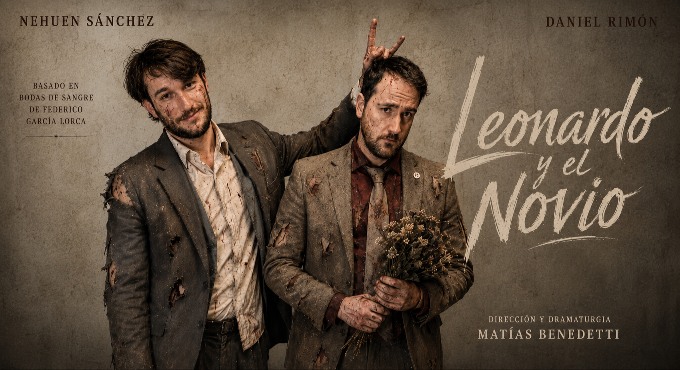 Cartel del espectáculo Leonardo y el Novio