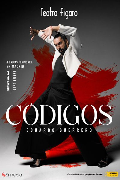 Cartel del espectáculo Eduardo Guerrero - Códigos