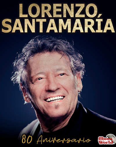 Cartel del espectáculo Lorenzo Santamaría - 80 Aniversario