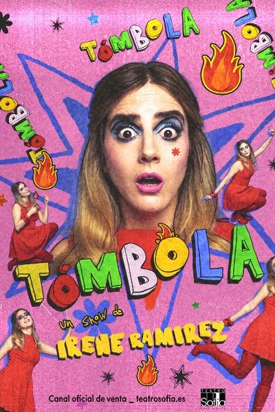 Cartel del espectáculo Tómbola - Irene Ramírez