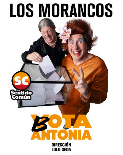 Cartel del espectáculo Bota Antonia - Los Morancos