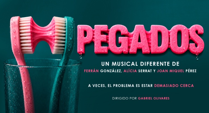Cartel del espectáculo Pegados - Un Musical Diferente