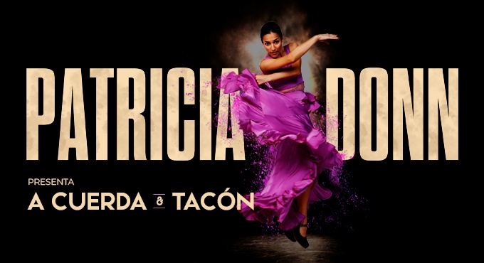 Cartel del espectáculo Patricia Donn - A Cuerda y Tacón