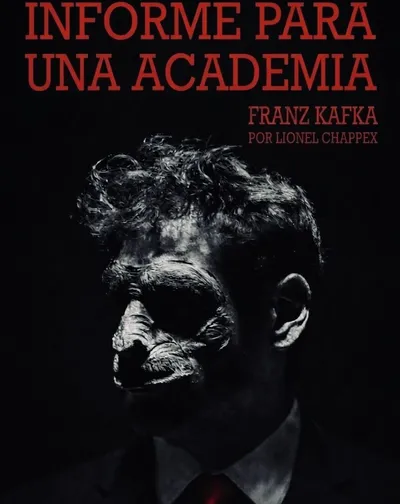 Cartel del espectáculo Informe para una Academia