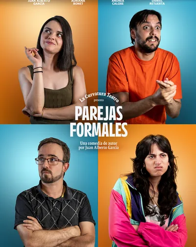 Cartel del espectáculo Parejas formales