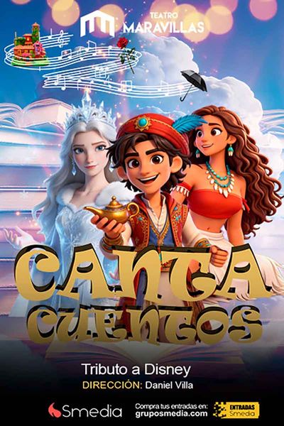 Cartel del espectáculo Cantacuentos