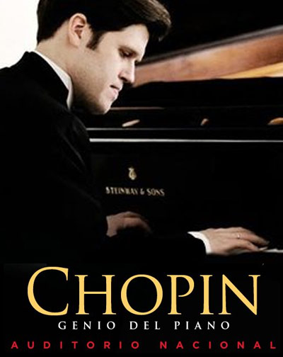 Cartel del espectáculo Chopín: Genio del Piano