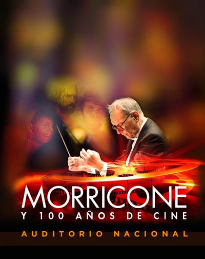Cartel del espectáculo MORRICONE y 100 años de Cine