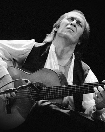 Cartel del espectáculo Homenaje a Paco de Lucía