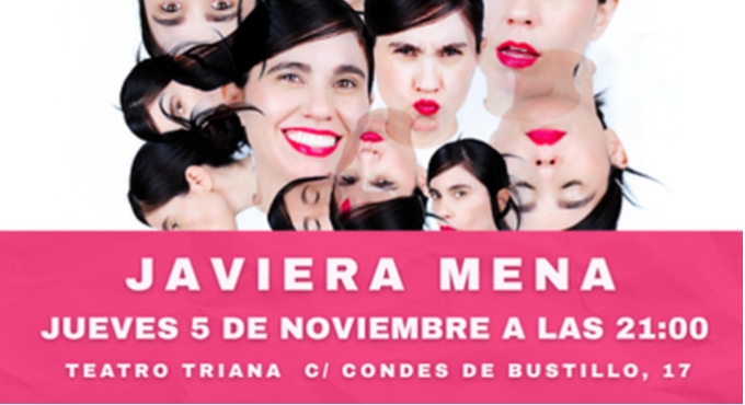Cartel del espectáculo Javiera Mena - Esquemas Juveniles