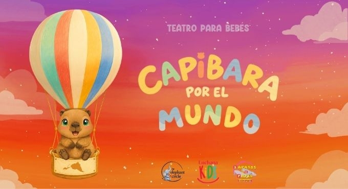 Cartel del espectáculo Capibara por el Mundo