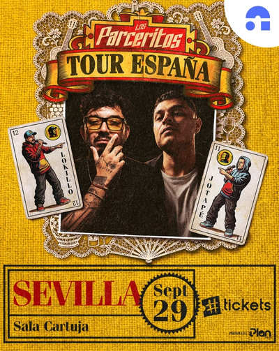 Cartel del espectáculo Los Parceritos Tour España