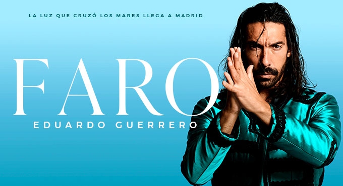 Cartel del espectáculo Faro - Eduardo Guerrero