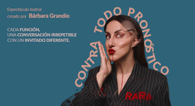 Cartel del espectáculo Contra Todo Pronóstico - Bárbara Grandío