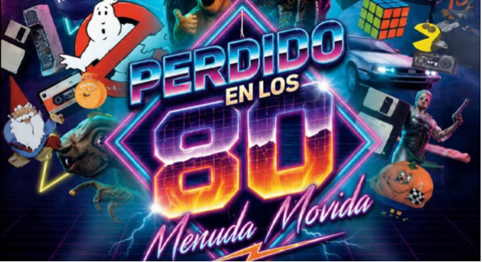 Cartel del espectáculo Un Perdido en los 80