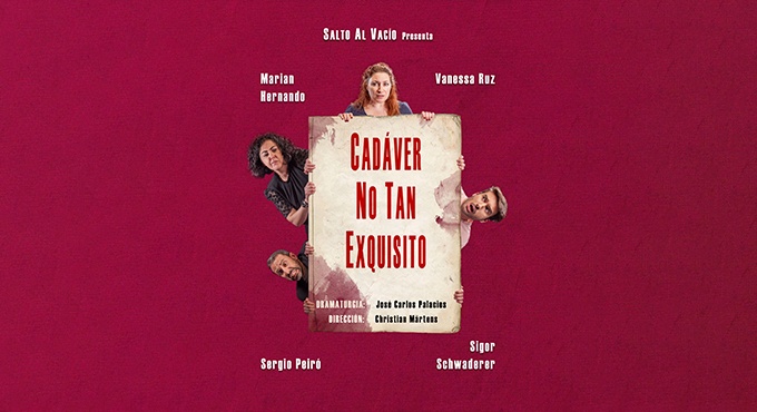 Cartel del espectáculo Cadáver no tan exquisito