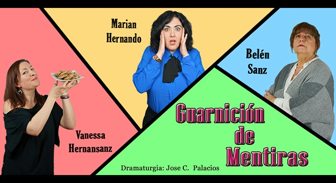 Cartel del espectáculo Guarnición de Mentiras