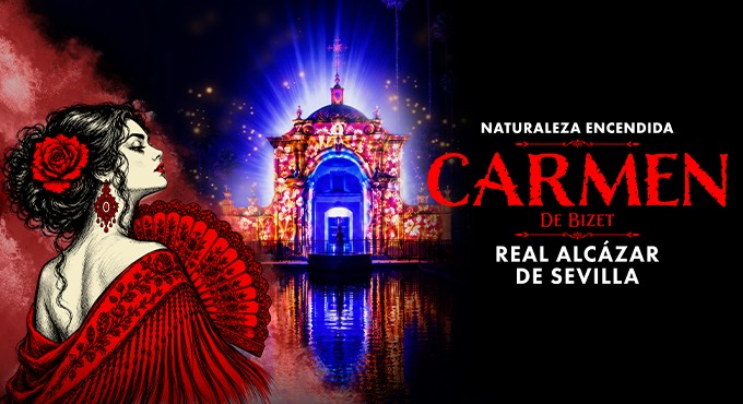 Cartel del espectáculo Naturaleza Encendida Sevilla