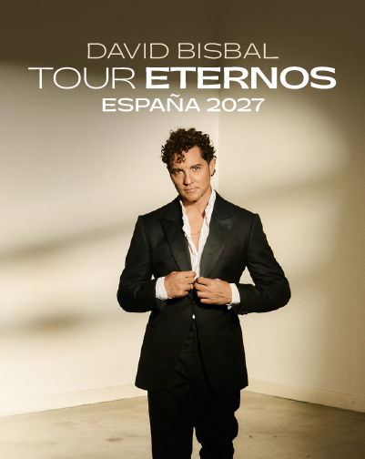 Cartel del espectáculo David Bisbal - Tour Eternos