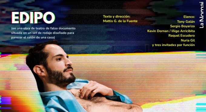 Cartel del espectáculo Edipo
