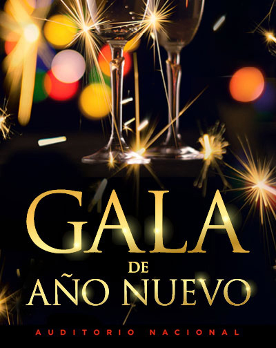 Cartel del espectáculo Gala de Año Nuevo