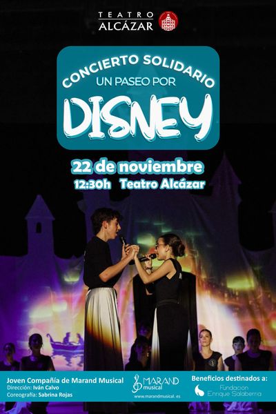 Cartel del espectáculo Concierto Solidario: Un Paseo por Disney