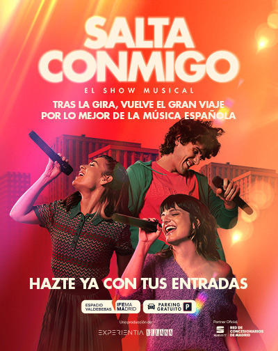 Cartel del espectáculo Salta Conmigo