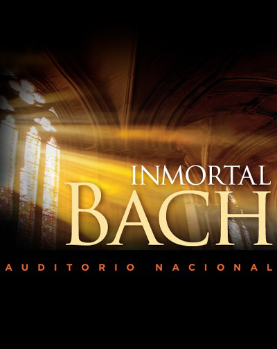 Cartel del espectáculo Inmortal Bach