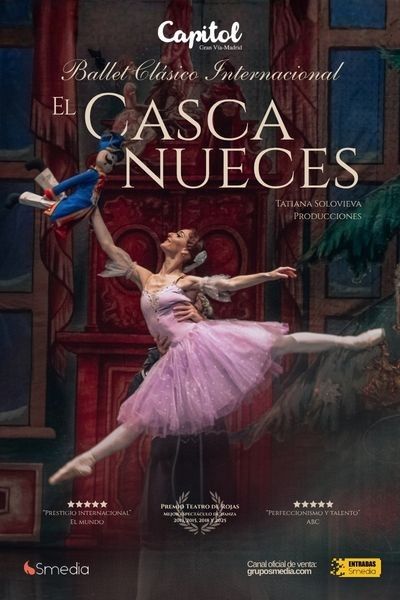 Cartel del espectáculo El Cascanueces - Ballet Clásico Internacional