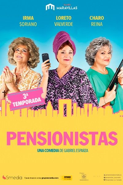 Cartel del espectáculo Pensionistas