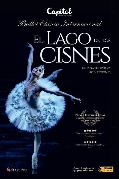 Cartel del espectáculo El Lago de los Cisnes - Ballet Clásico Internacional
