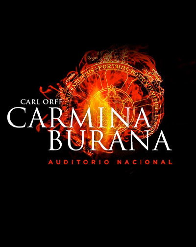Cartel del espectáculo Carmina Burana