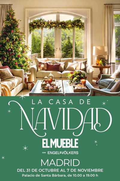 Cartel del espectáculo La Casa de Navidad de El Mueble